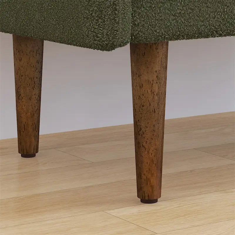 Teddy Velvet Storage Stool,With Storage Space,Suitable For Apartments