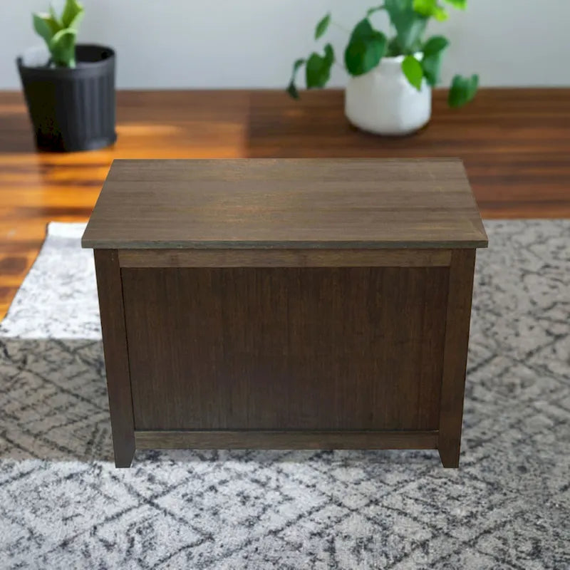 Carbon Loft Molyneux Solid Bamboo Storage Bench