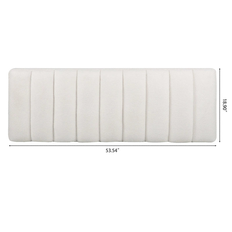 Metal Base Velvet Upholstered Bench for Bedroom Entryway