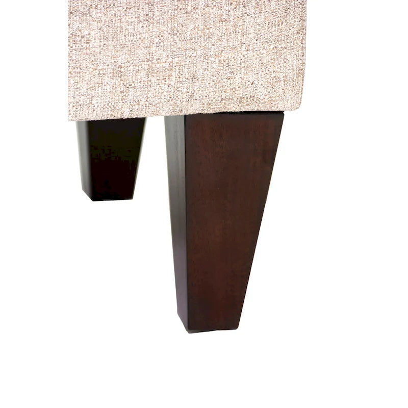Brooke NOVA Fabric/ Wood Button-tufted Long Storage Bench