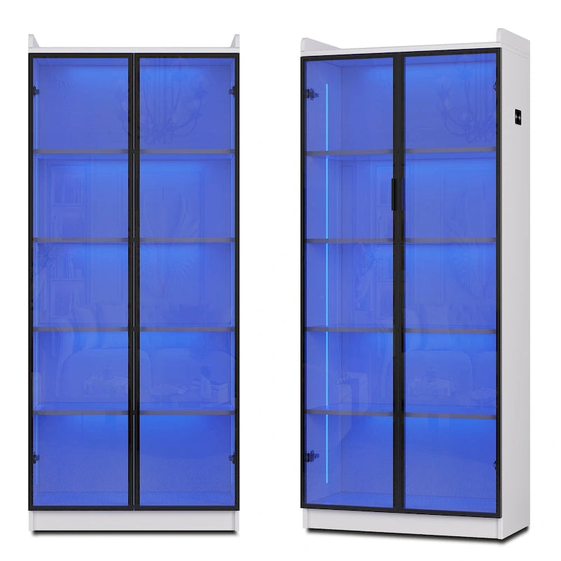 Dining Cabinet with LED light - N/A