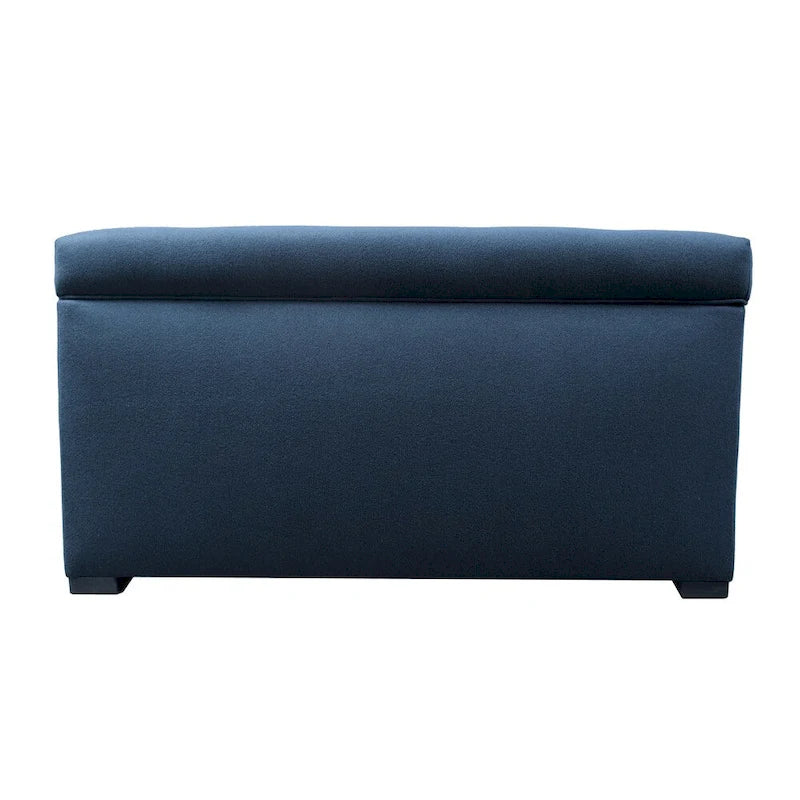 MJL Furniture Angela 8 Button Tufted Dawson7 Storage Trunk Bench