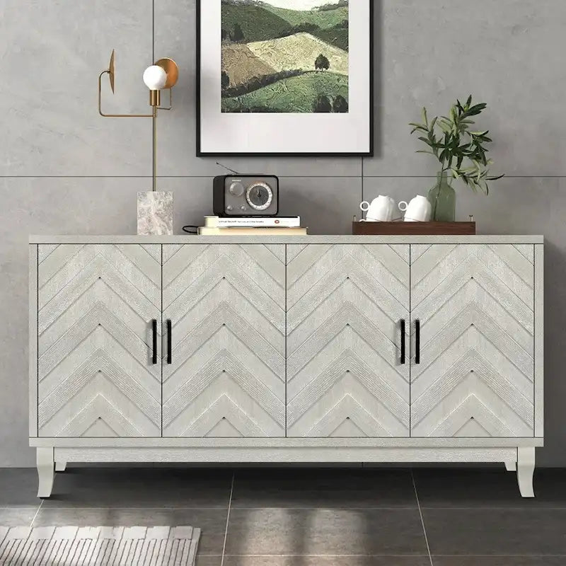 Stronger Vintage Style Buffet Cabinet