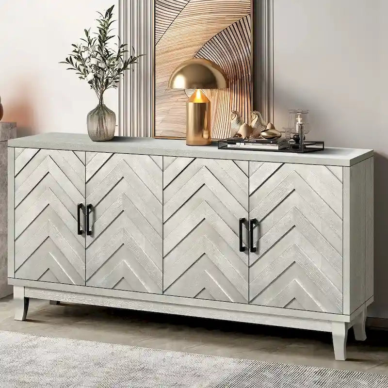Stronger Vintage Style Buffet Cabinet