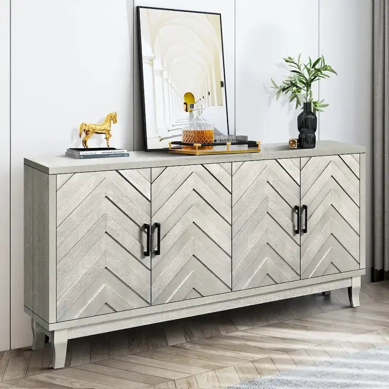 Stronger Vintage Style Buffet Cabinet