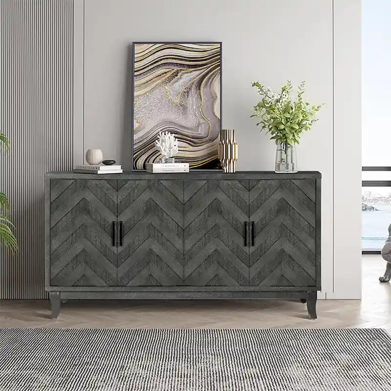 Stronger Vintage Style Buffet Cabinet