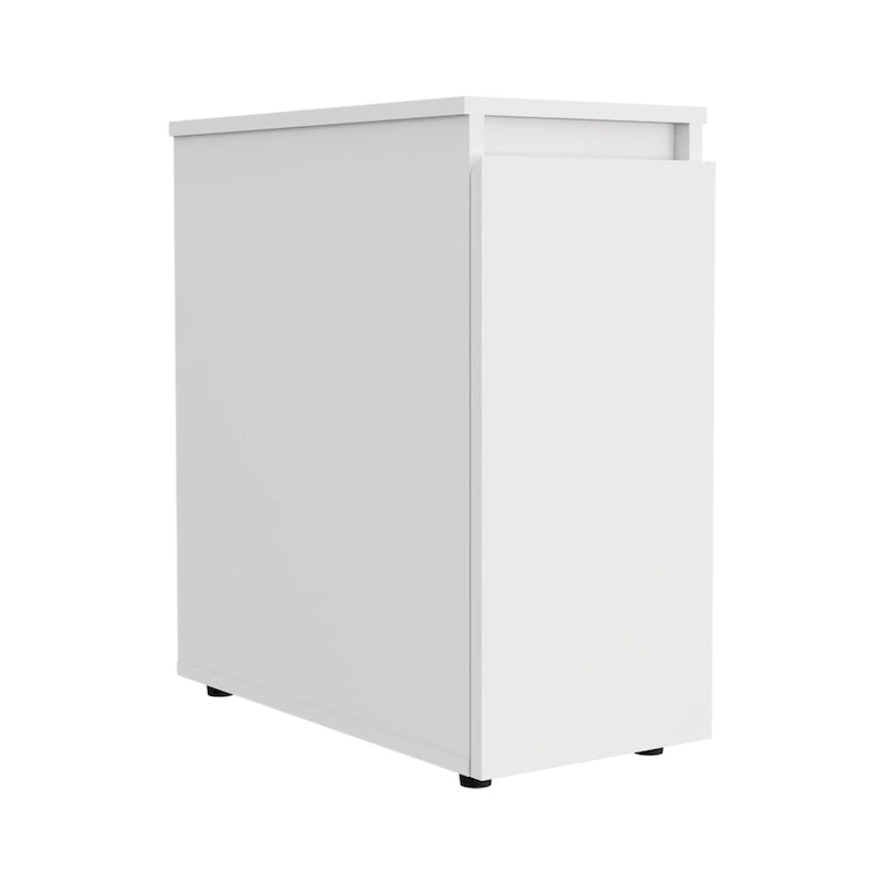 TUHOME Ventus Bathroom Storage Cabinet with Liftable Top and Drawer
