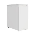 TUHOME Ventus Bathroom Storage Cabinet with Liftable Top and Drawer
