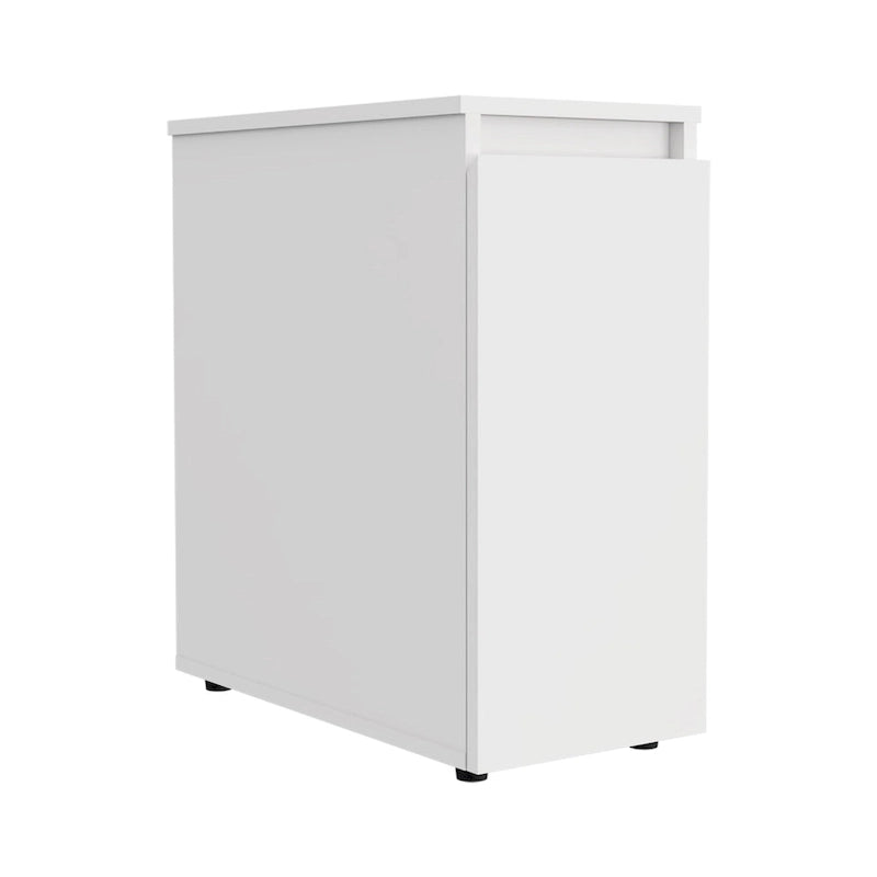 TUHOME Ventus Bathroom Storage Cabinet with Liftable Top and Drawer