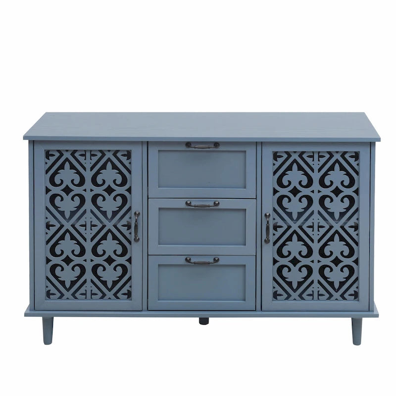 Accent Storage Cabinet with 2 Doors and 3 Drawers