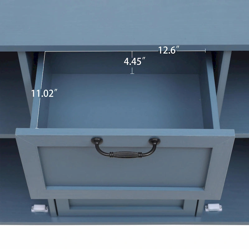 Accent Storage Cabinet with 2 Doors and 3 Drawers
