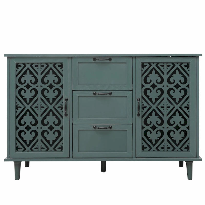 Accent Storage Cabinet with 2 Doors and 3 Drawers