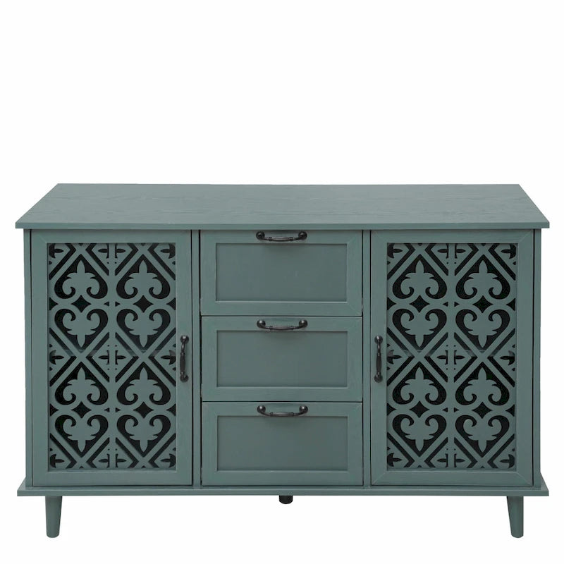 Accent Storage Cabinet with 2 Doors and 3 Drawers