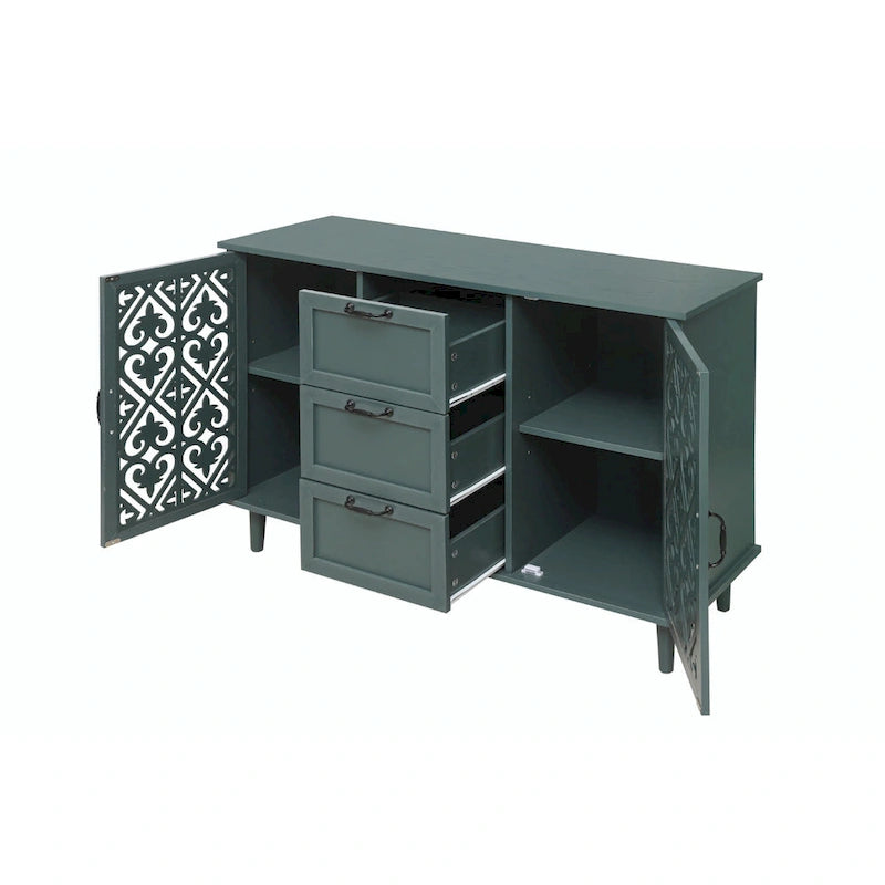 Accent Storage Cabinet with 2 Doors and 3 Drawers