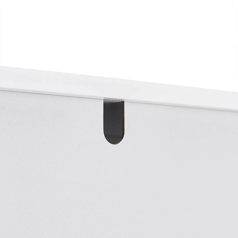 Bathroom Tall Storage Cabinet with Three Drawers