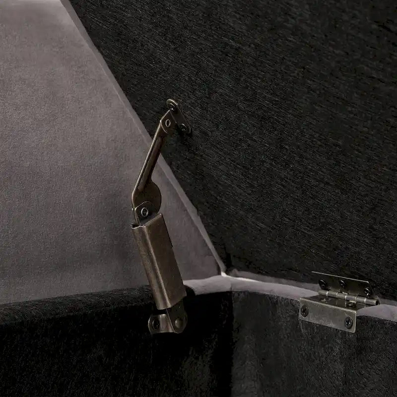 51.5 Velvet Bench with Storage