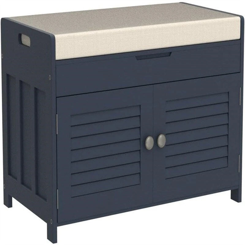 Shoe Storage Bench - 15.94D x 28.35W x 17.87H