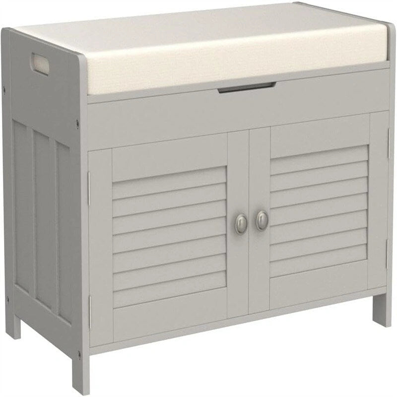 Shoe Storage Bench - 15.94D x 28.35W x 17.87H