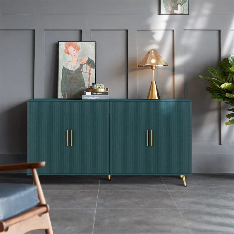 Sideboard Storage Cabinet & Adjustable Shelves for Living Room Bedroom