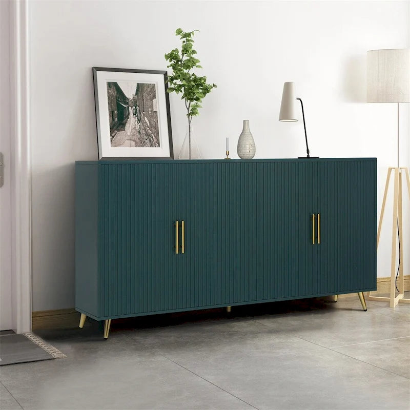 Sideboard Storage Cabinet & Adjustable Shelves for Living Room Bedroom