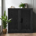 Storage Cabinet with Double Doors and Shelves 31