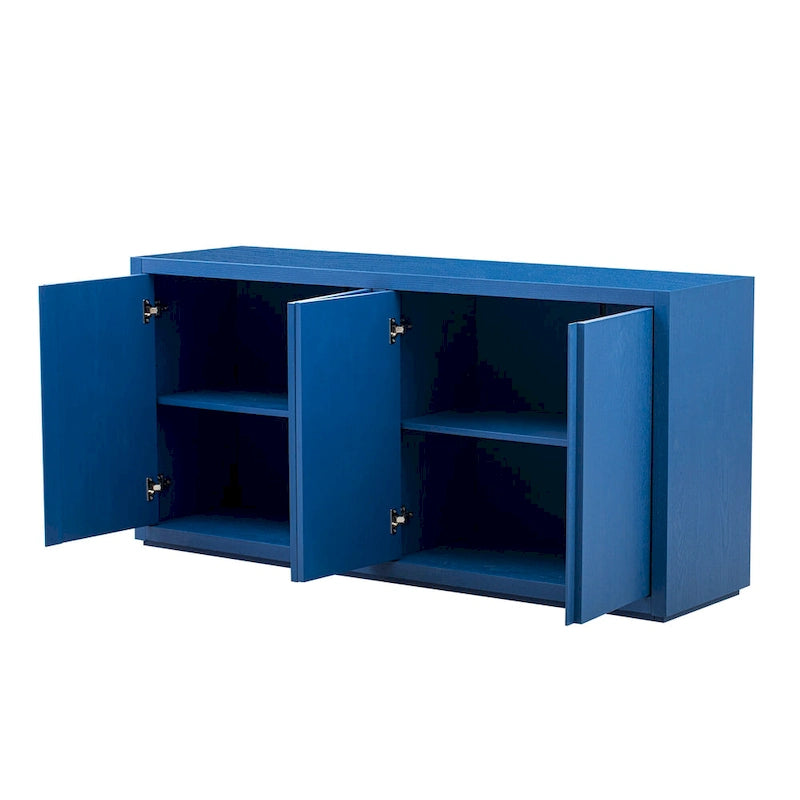 Four-Door Cabinet Sideboard with Ash Veneer
