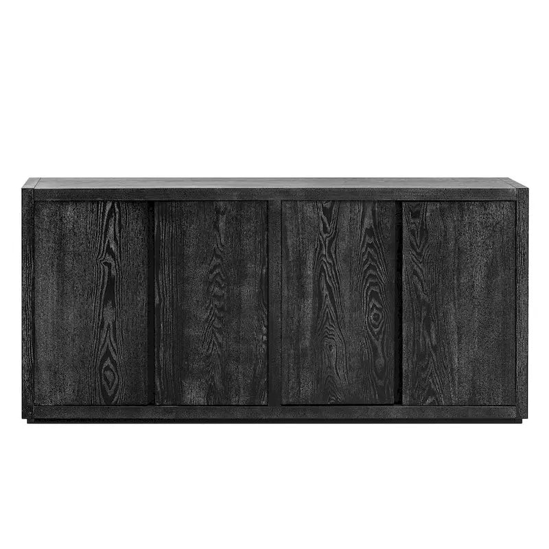 Four-Door Cabinet Sideboard with Ash Veneer