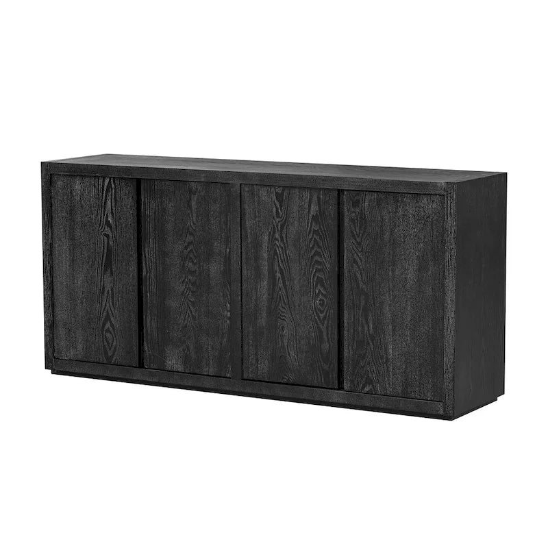 Four-Door Cabinet Sideboard with Ash Veneer