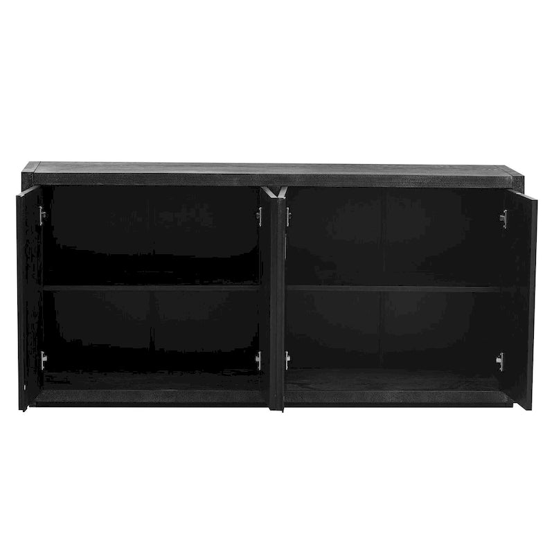 Four-Door Cabinet Sideboard with Ash Veneer