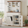 Farmhouse Kitchen Pantry Storage Cabinet