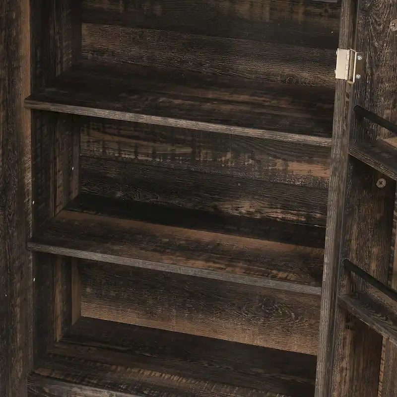 Farmhouse Kitchen Pantry Storage Cabinet